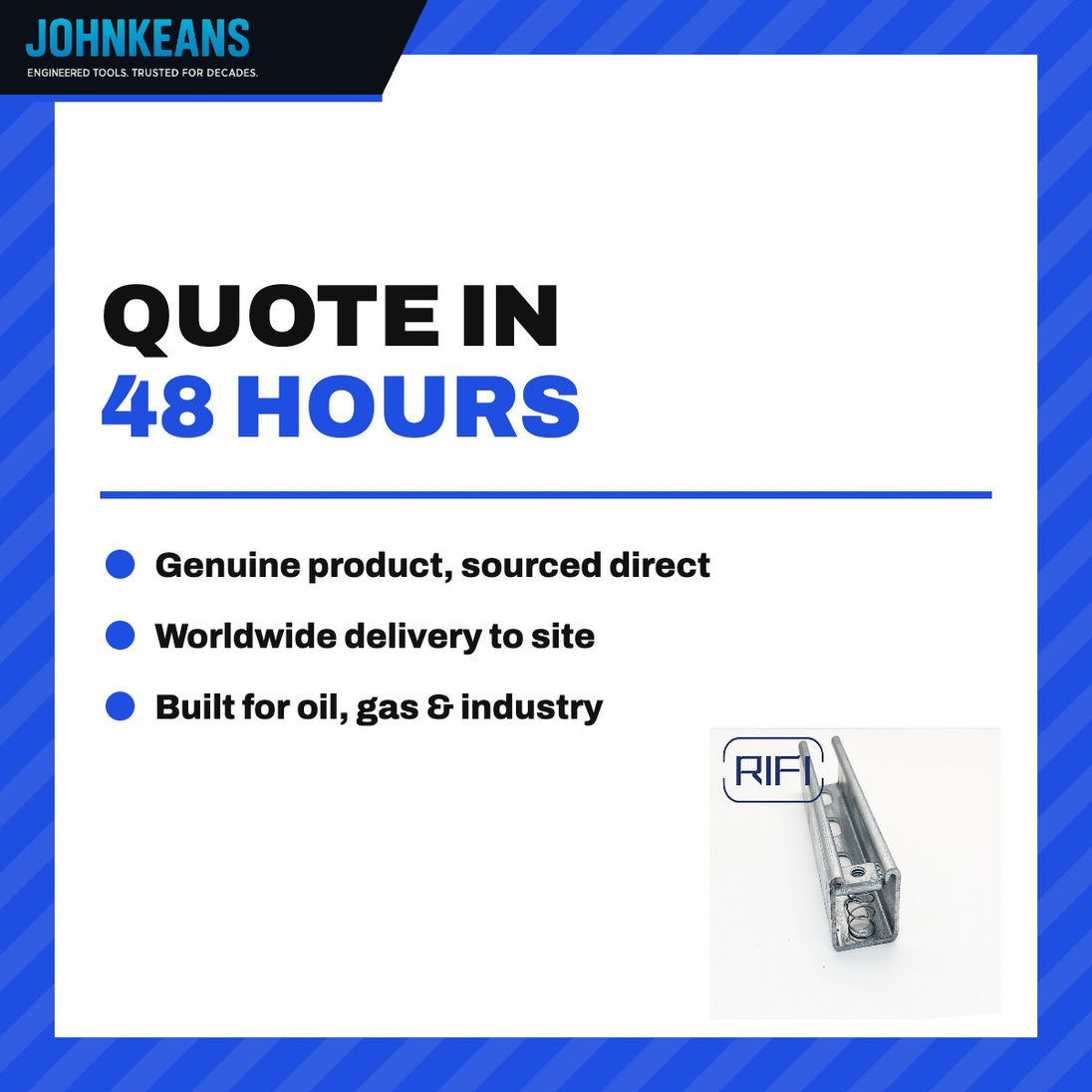 Johnkeans JK-GS-2077 – Heavy Duty Body - C-Channel Dual Lid