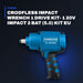 Johnkeans JK-TW-2077 – Crodfless Impact Wrench 1 Drive Kit- 1 20V Impact 2 Bat (5.0) Kit Eu W/ Case.