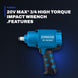 Johnkeans JK-TW-2050 – 20V Max* 3/4 High Torque Impact Wrench .Features