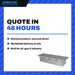 Johnkeans JK-HT-2034 – Aluminum Truck Tool Box Single Lid Full Size