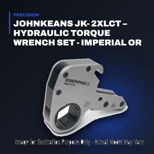 Johnkeans JK-TW-2089 – Johnkeans JK- 2XLCT – Hydraulic Torque Wrench Set - Imperial Or Metric Cassette – 2 In, / 50 Mm Hexagon Af Size