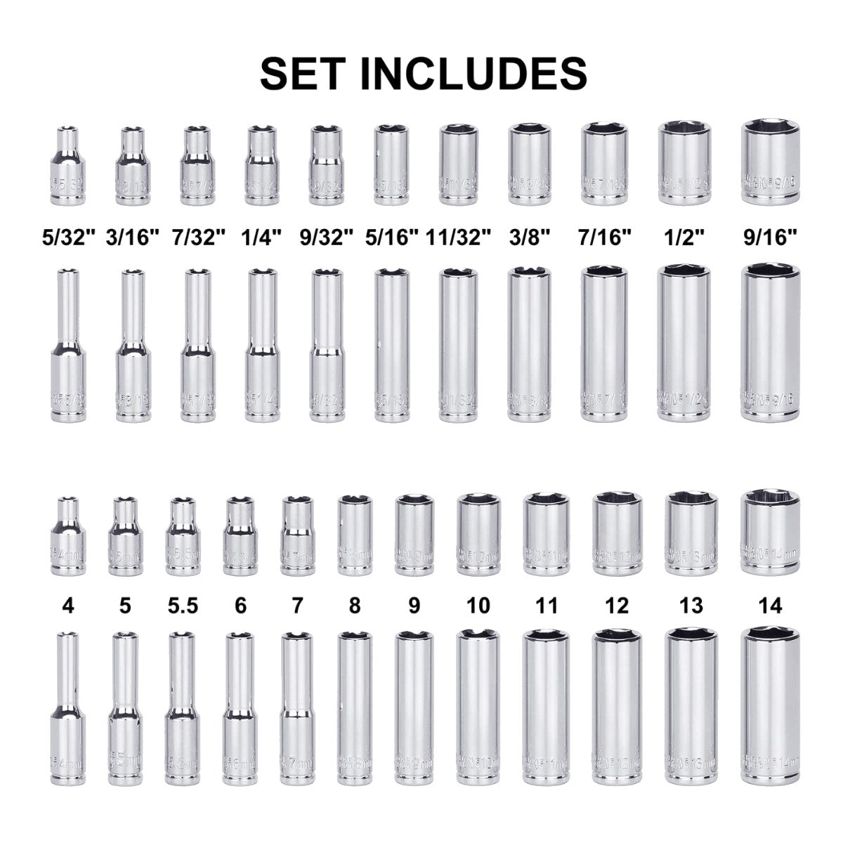 Johnkeans JK-TW-2059 – 7-1/2 Ratchet - 3/8 Socket Size/ Cat. No.65720
