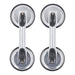 Johnkeans JK-GS-2076 – Heavy Duty Aluminum Double Handle Suction Cups – (Glass, Tile Lifter Gripper)