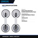 Johnkeans JK-GS-2076 – Heavy Duty Aluminum Double Handle Suction Cups – (Glass, Tile Lifter Gripper)