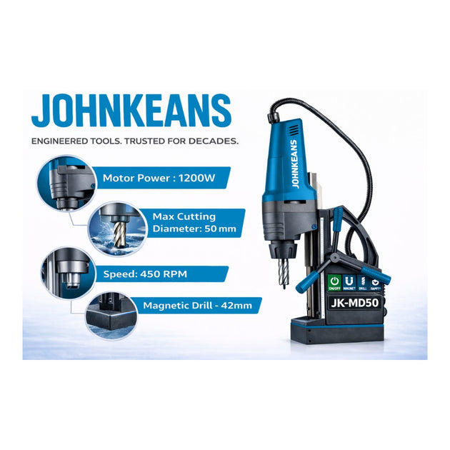 Johnkeans JK-PT-2055 – Cross Table Base Magnetic Drill