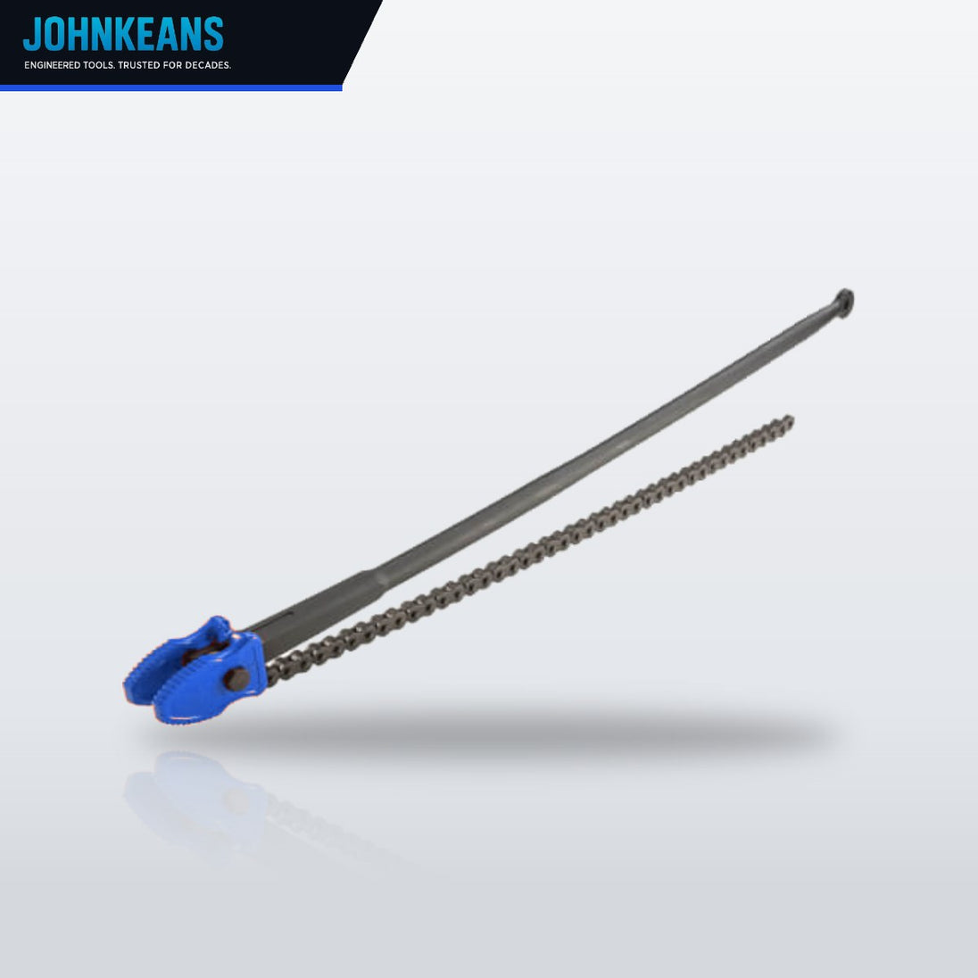 Johnkeans JK-TW-2111 – Rigid Double-End Reversible Chain Tongs 50 – 1 1/2 Chain Length, 40 1/2 Model No