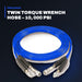 Johnkeans JK-TW-2112 – Twin Torque Wrench Hose – 10, 000 Psi