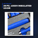 Johnkeans JK-GS-2069 – 39 Pc. 1000V Insulated 3/8 Dr