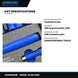 Johnkeans JK-GS-2069 – 39 Pc. 1000V Insulated 3/8 Dr