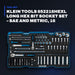 Johnkeans JK-TW-2099 – Klein Tools 652216Hexl Long Hex Bit Socket Set – Sae And Metric, 16 Pc.3/8 Drive