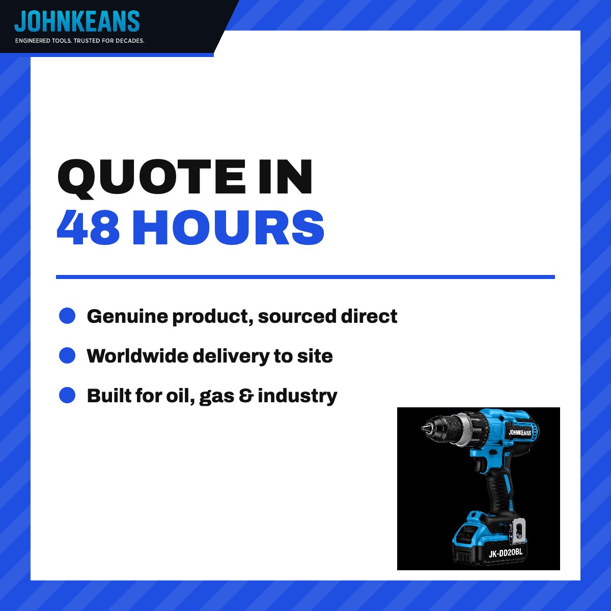 Johnkeans JK-PT-2054 – Cordless Drill Machine