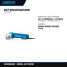 Johnkeans JK-PT-2098 – Power 220V Angle Grinder – 5/8-11 Spindle, 4-1/2 Inch Wheel Diamter