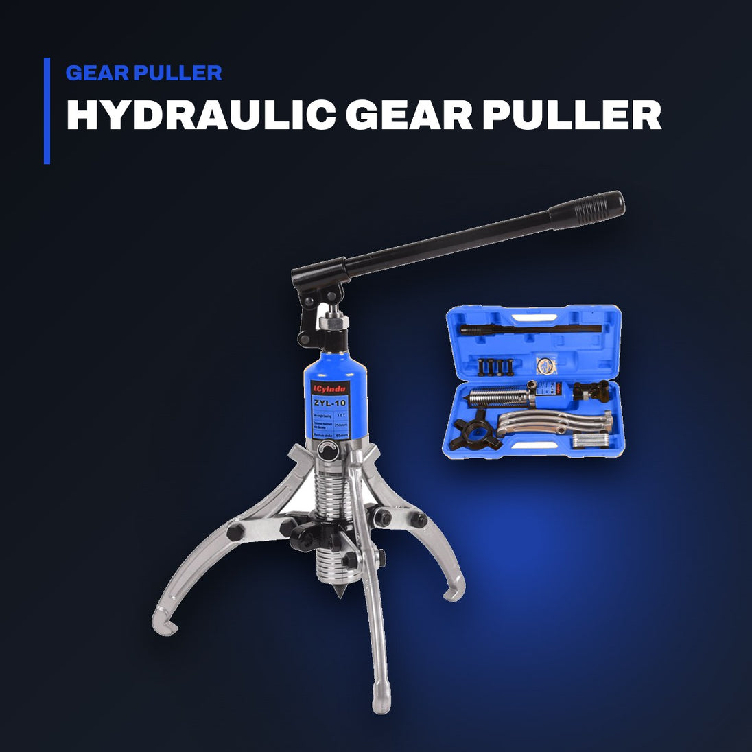 Johnkeans JK-HT-2086 – Johnkeans JK 910222 – Hydraulic Gear Puller