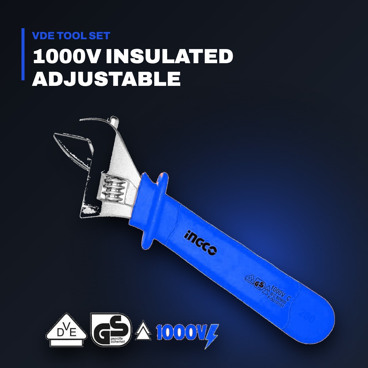Johnkeans JK-GS-2063 – 1000V Insulated Adjustable
