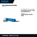 Johnkeans JK-PT-2051 – Cordless Brushless Angle Grinder – 115Mm(4-1/2 Inch), Paddle Switch