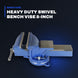 Johnkeans JK-HT-2073 – Heavy Duty Swivel Bench Vise 8-Inch