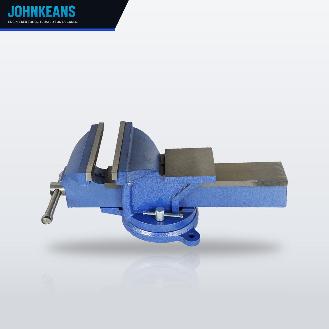 Johnkeans JK-HT-2073 – Heavy Duty Swivel Bench Vise 8-Inch