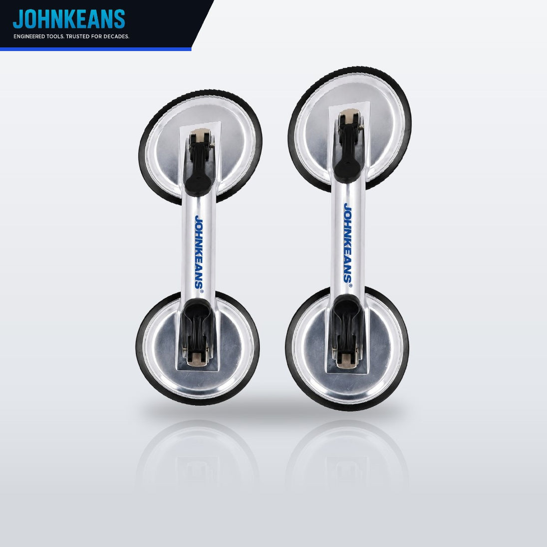 Johnkeans JK-BB-2002 – Aluminium Double Handle Suction Cup Lifter 100 kg