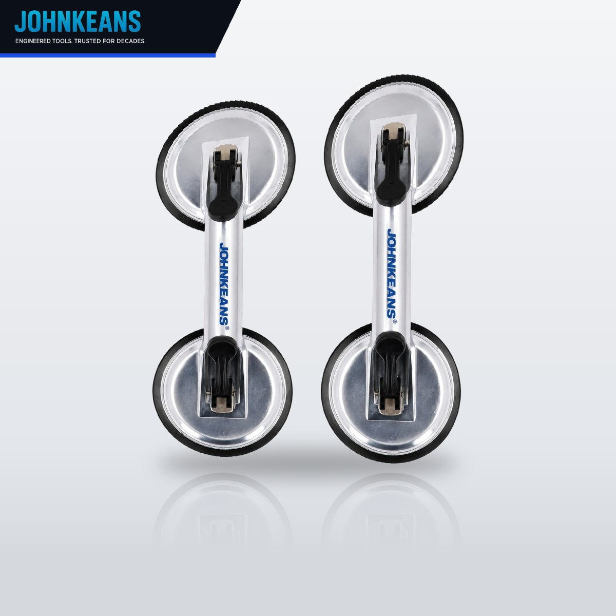 Johnkeans JK-BB-2002 – Aluminium Double Handle Suction Cup Lifter 100 kg