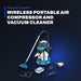 Johnkeans JK-GS-2127 – Wireless Portable Air Compressor And Vacuum Cleaner
