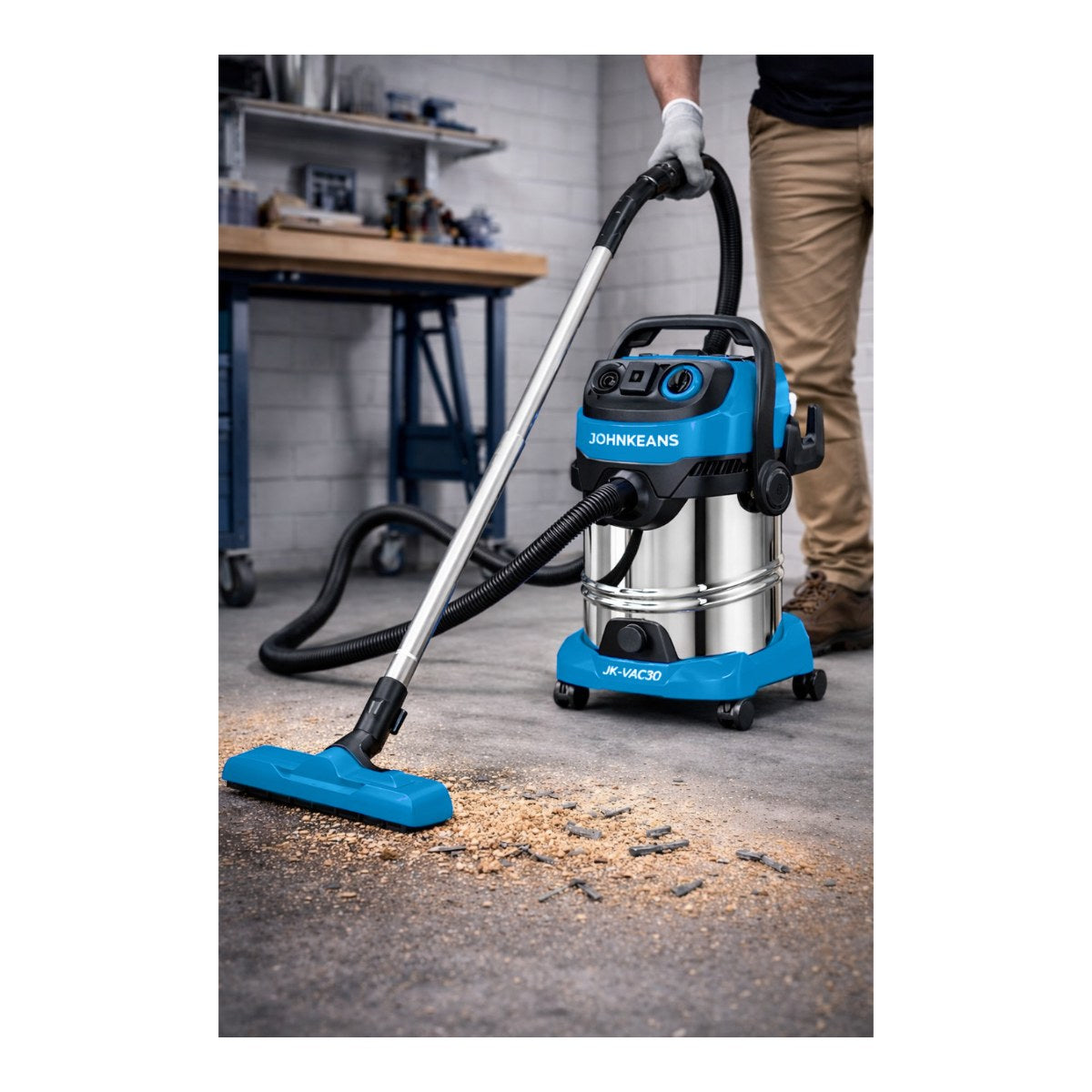 Johnkeans JK-GS-2127 – Wireless Portable Air Compressor And Vacuum Cleaner