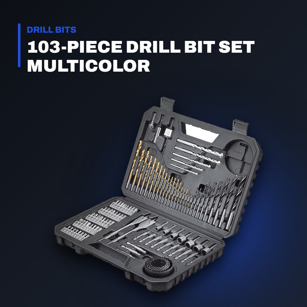 Johnkeans JK-PT-2035 – 103-Piece Drill Bit Set Multicolor