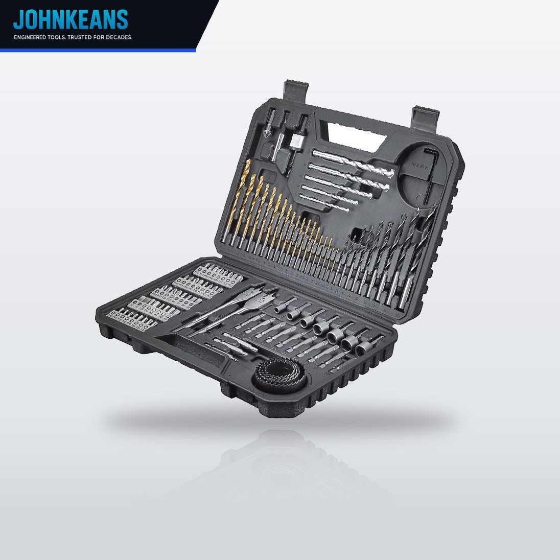 Johnkeans JK-PT-2035 – 103-Piece Drill Bit Set Multicolor