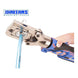 Johnkeans JK-CA-2001 – Cordless Crimping, Cutting & Punching Tool Set with 2 Batteries