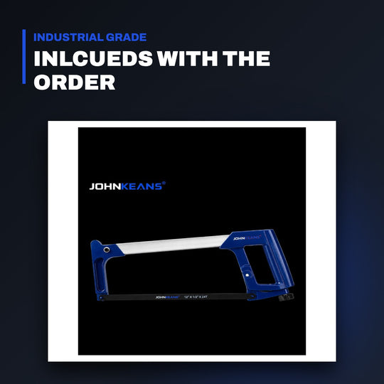 Johnkeans JK-CA-2010 – High Tension Hacksaw 12"