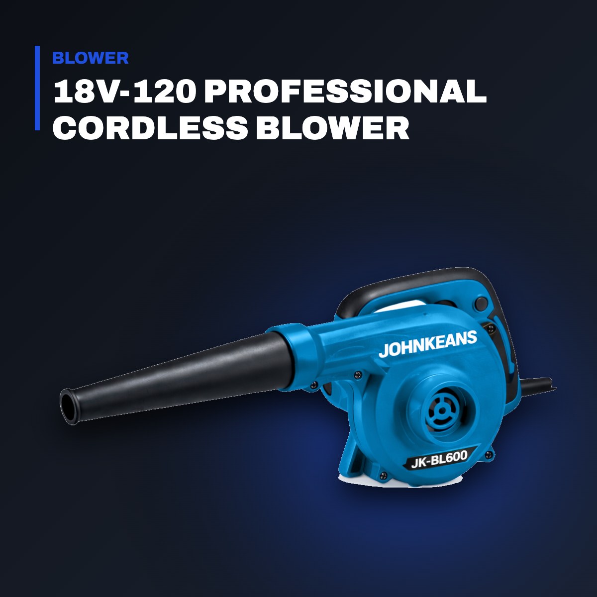 Johnkeans JK-PT-2039 – 18V-120 Professional Cordless Blower