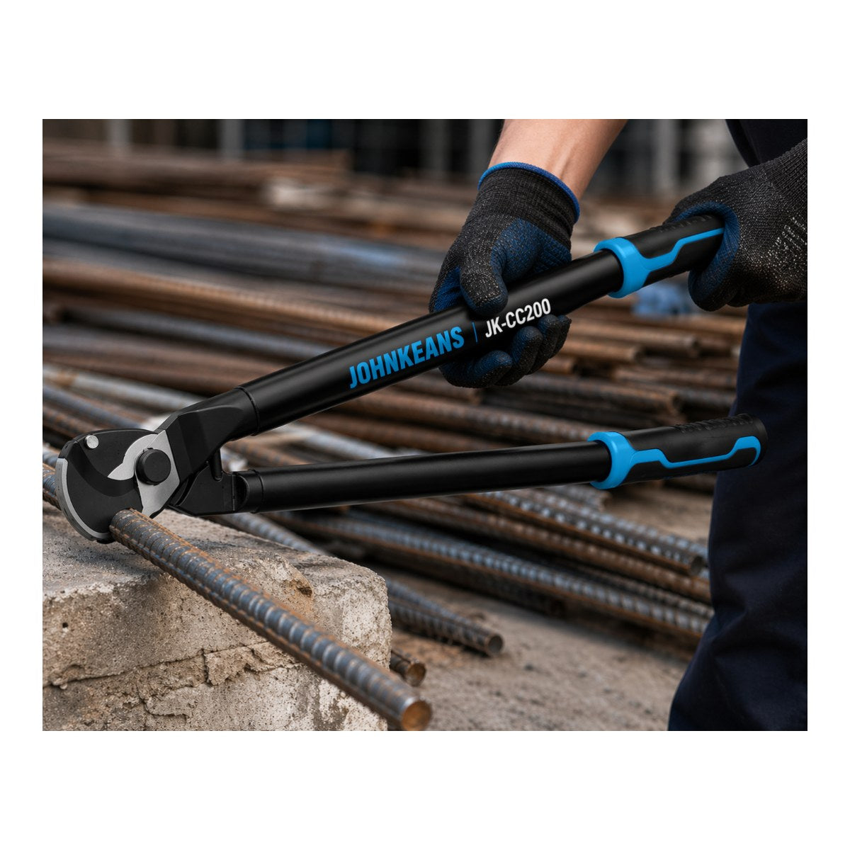 Johnkeans JK-HT-2050 – Cable Cutter Battery Operated With Two Batteries And Charger – Remote Controlled