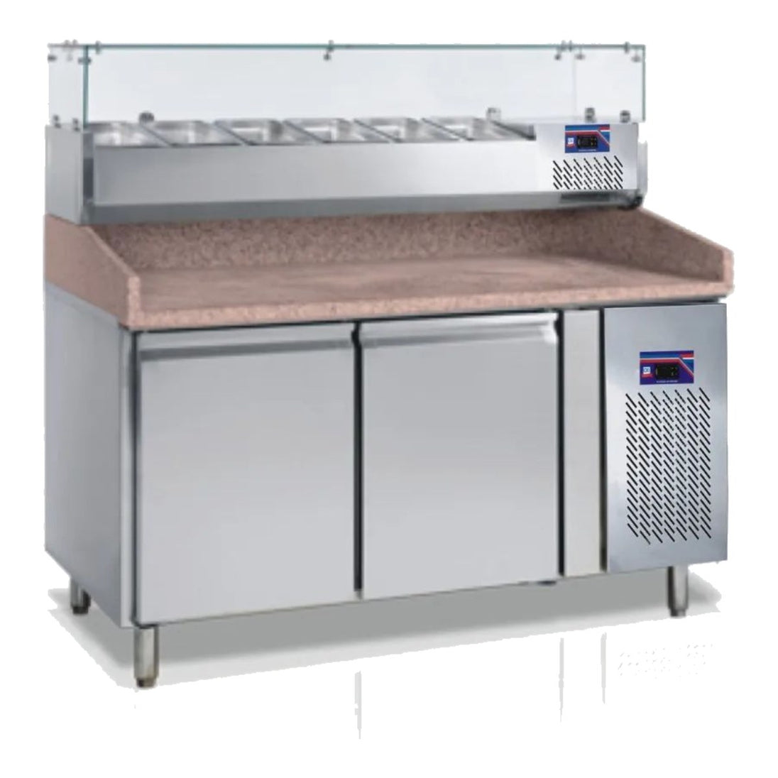 Johnkeans JK-GS-2087 – Johnkeans JK- CS200T – Salad Refrigerator Display - Material – Stainless Steel.