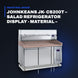 Johnkeans JK-GS-2087 – Johnkeans JK- CS200T – Salad Refrigerator Display - Material – Stainless Steel.