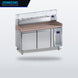 Johnkeans JK-GS-2087 – Johnkeans JK- CS200T – Salad Refrigerator Display - Material – Stainless Steel.