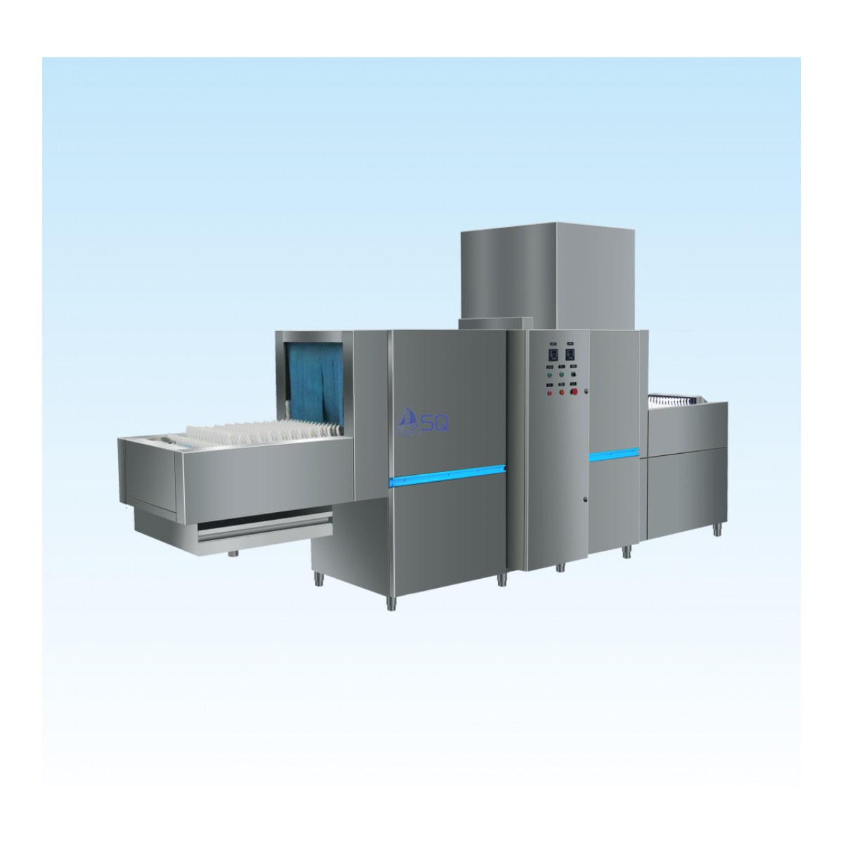 Johnkeans JK-FA-2013 – Material Description – Industrial Dishwasher - Marine Type