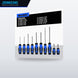 Johnkeans JK-HT-2019 – 10-Piece Durable Metal And Plastic Fixed Bar Screwdriver