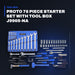 Johnkeans JK-HT-2123 – Proto 78 Piece Starter Set With Tool Box J9969-Na