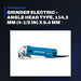 Johnkeans JK-PT-2069 – Grinder Electric – Angle Head Type, 114.3 Mm (4-1/2 In) X 6.4 Mm