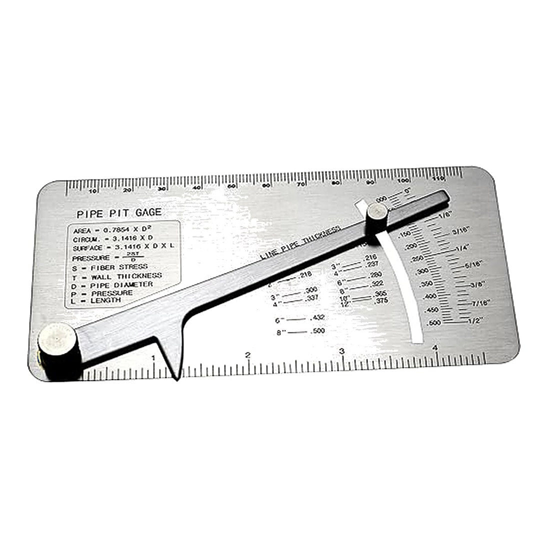 Johnkeans JK-EL-2004 – Pipe Pit Gauge, Welding Inspection