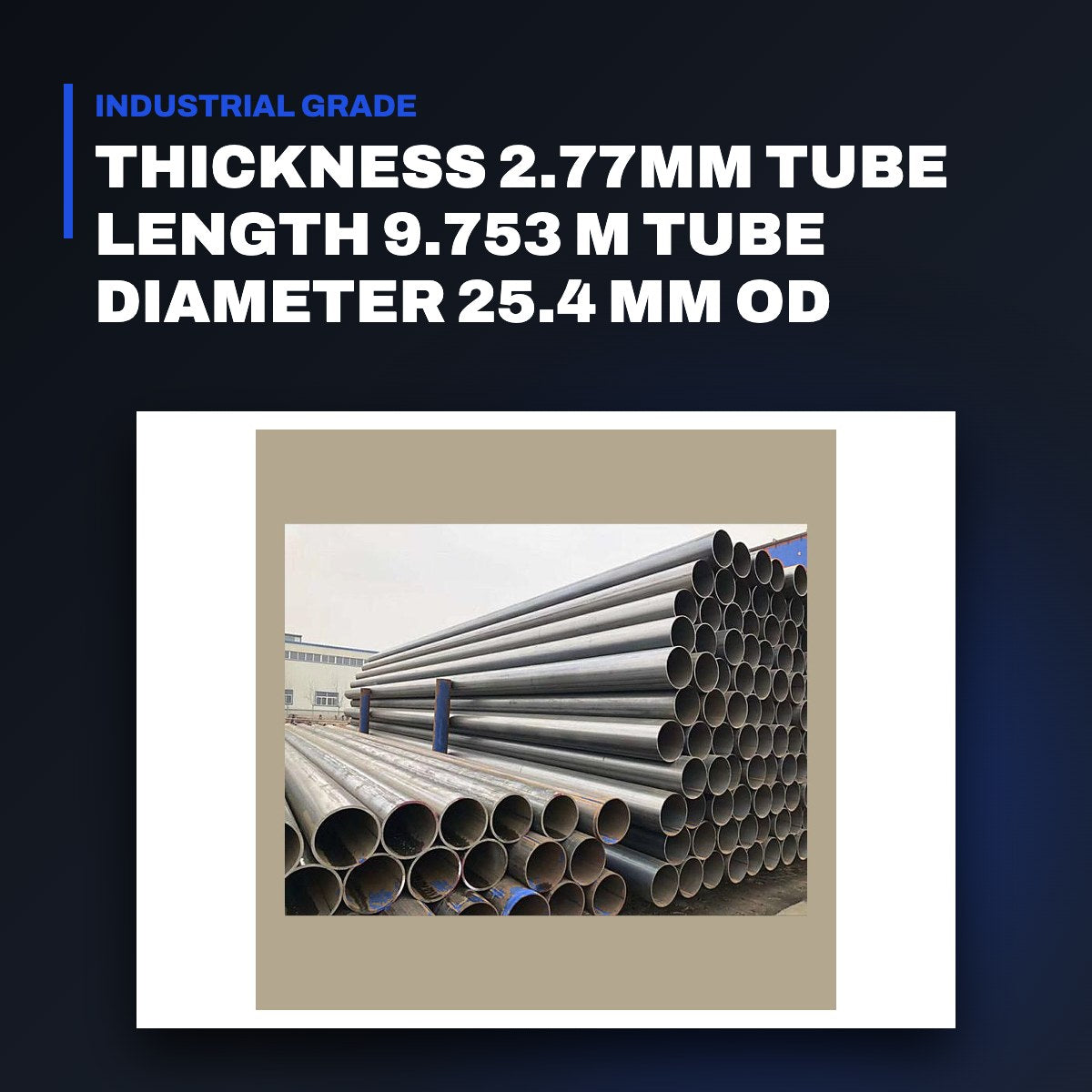 Johnkeans JK-EL-2005 – Extended Heat Exchanger Tubes 25.4 mm OD