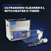 Johnkeans JK-EL-2011 – Ultrasonic Cleaner 6 L with Heater & Timer