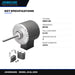 Johnkeans JK-EL-2029 – Condenser Fan Motor 3/4 HP 460V