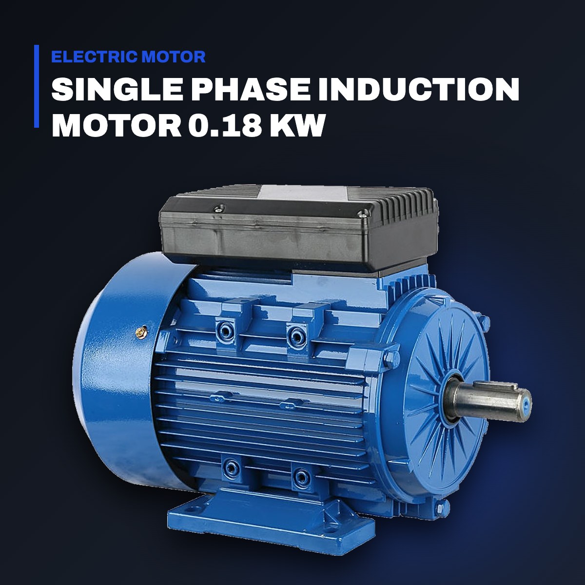 Johnkeans JK-EL-2034 – Single Phase Induction Motor 0.18 kW