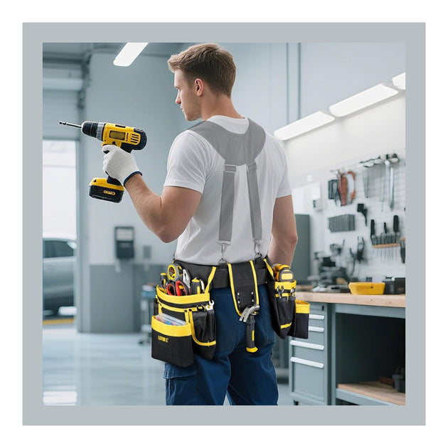 Johnkeans JK-EL-2040 – Magnetic Tool Belt 27 Pockets
