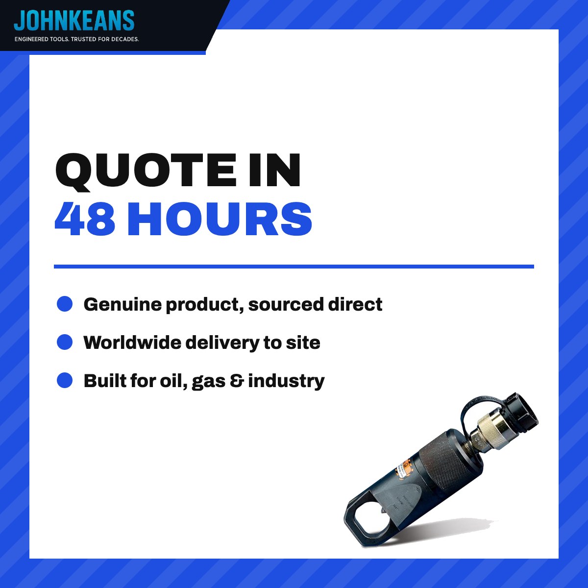 Johnkeans JK-FA-2003 – Hydraulic Nut Splitter 5 Ton
