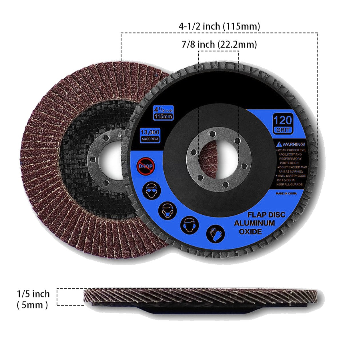 Johnkeans JK-FA-2009 – Heavy Duty Hand Rivet Gun & Flap Discs