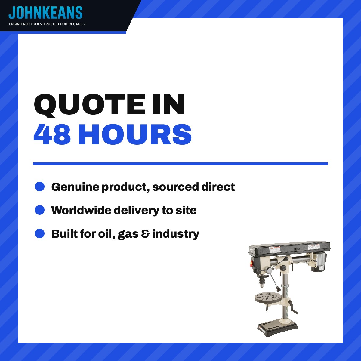Johnkeans JK-PT-2067 – Floor Drill Press