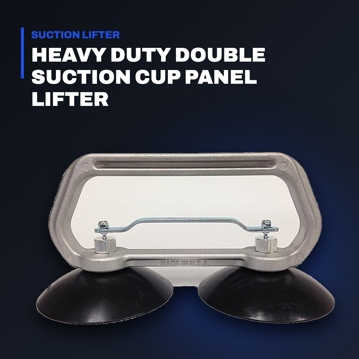 Johnkeans JK-GS-2004 – Heavy Duty Double Suction Cup Panel Lifter