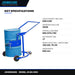 Johnkeans JK-GS-2009 – Mobile Drum Carrier 500 kg