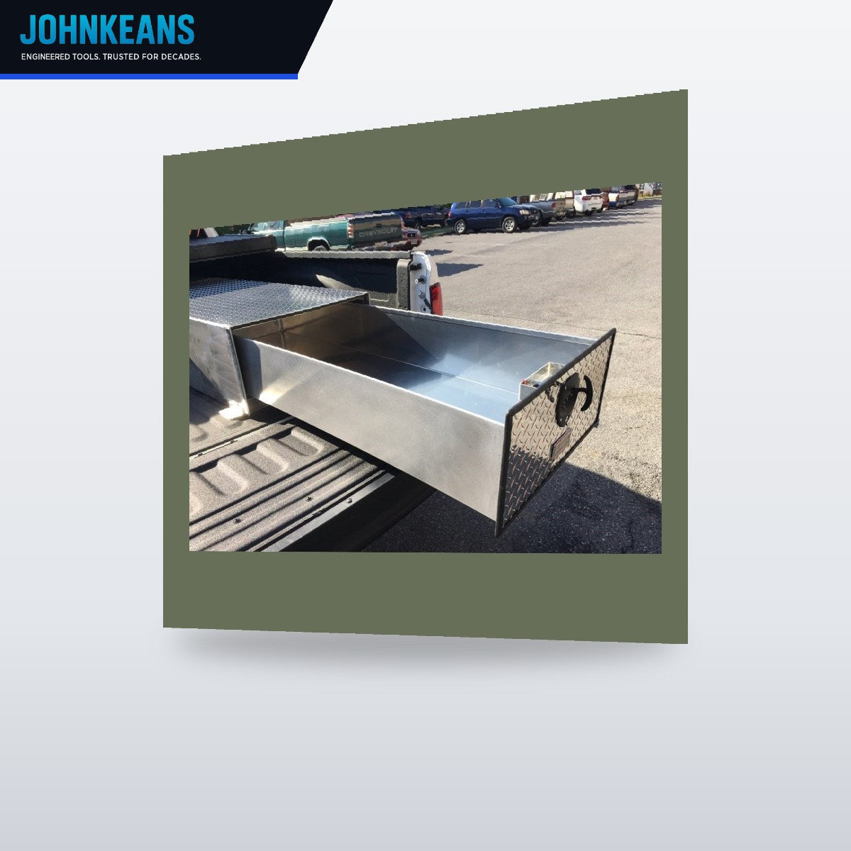 Johnkeans JK-GS-2011 – Truck Bed Tool Box with Drawer 48" x 24" x 14-1/2"